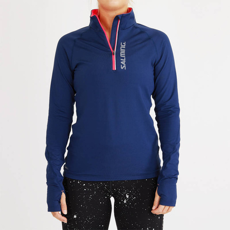 BLUZA SALMING HALFZIP BLUE