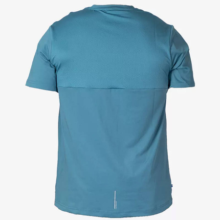 KOSZULKA SALMING ESSENTIAL BLACK TURQUOISE