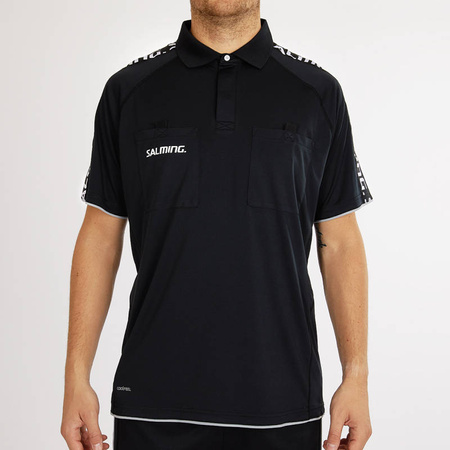 KOSZULKA SALMING POLO REFEREE BLACK